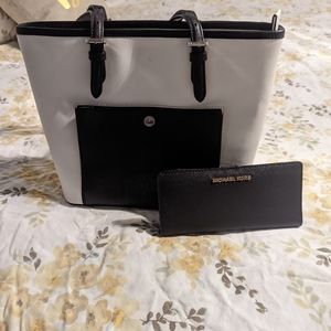 Michael Kors purse with wallet
